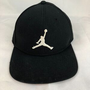 Air Jordan Jump Man Adjustable Snap Back Mens Baseball Cap Black White